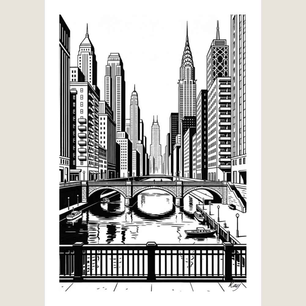 The Bridge, Open Edition Print