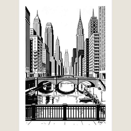 The Bridge, Open Edition Print