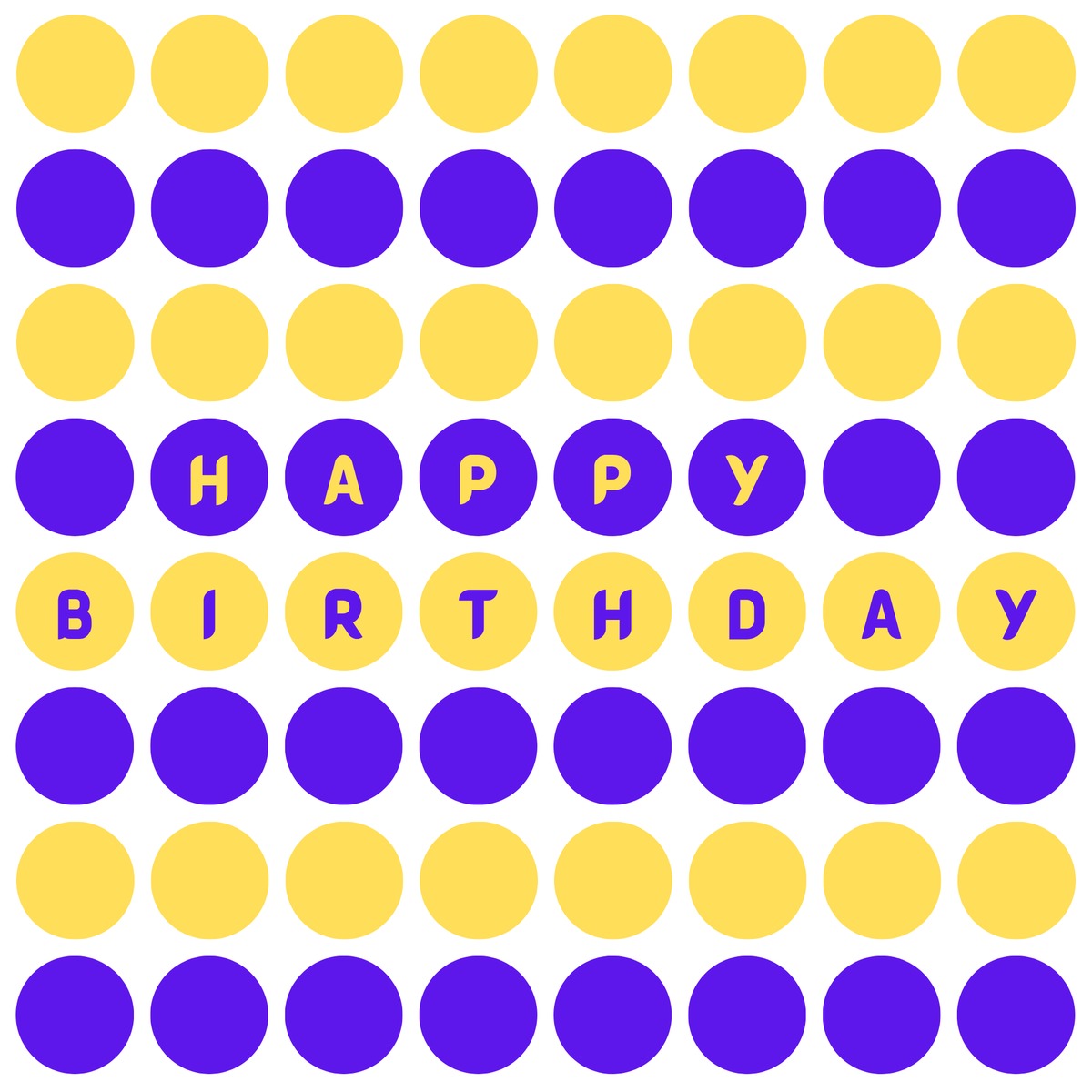 Dot Theory - Birthday
