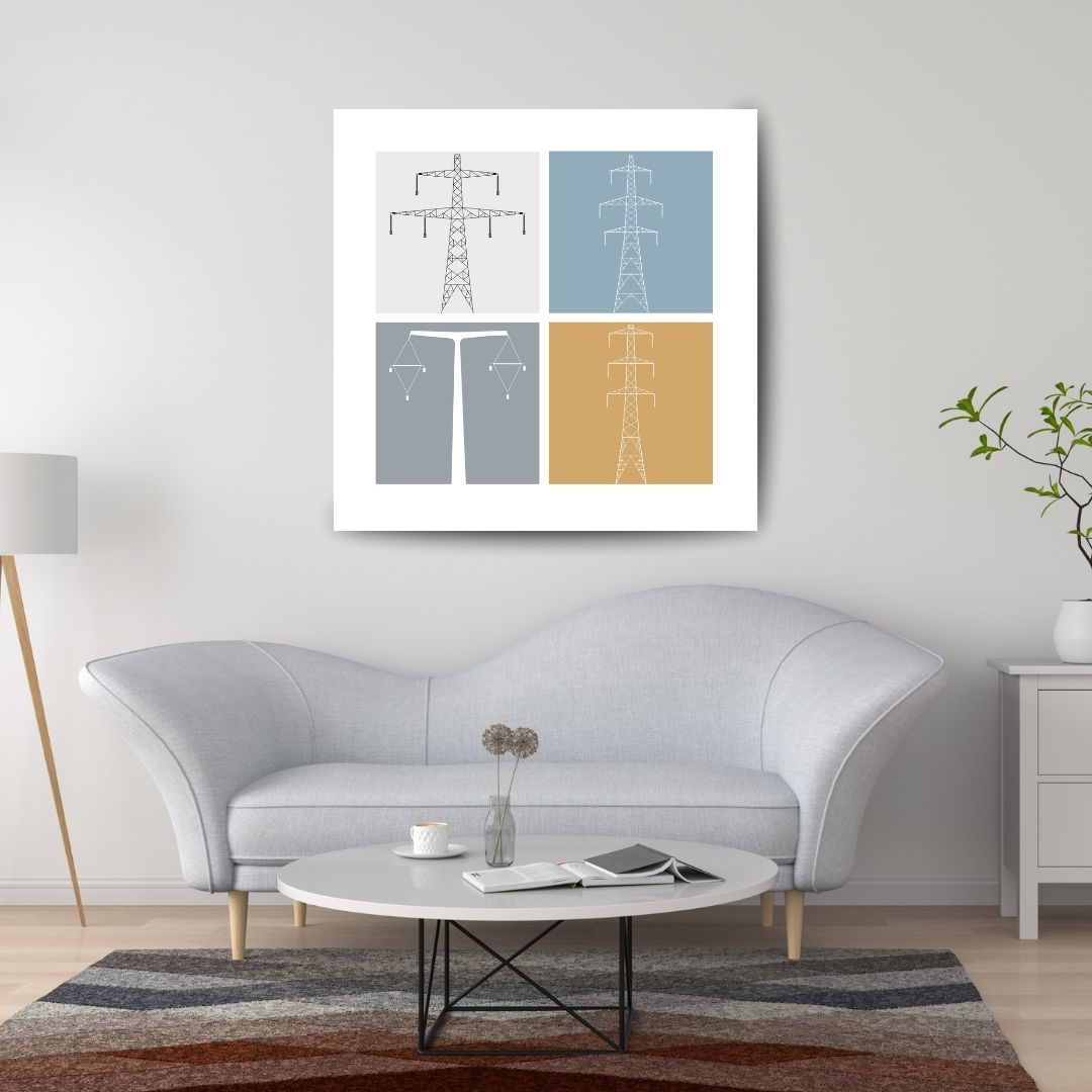 Power Lines II, Open Edition Print