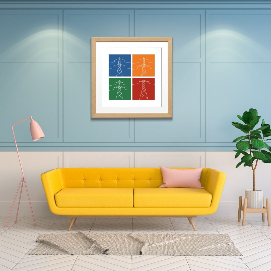 Power Lines I, Open Edition Print
