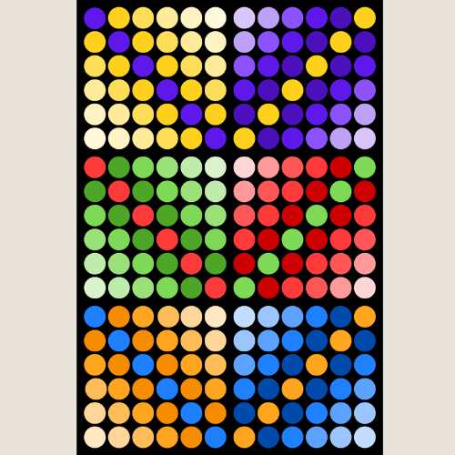 Dot Theory - Complements, Open Edition Print