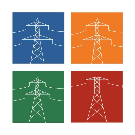 Power Lines I, Open Edition Print